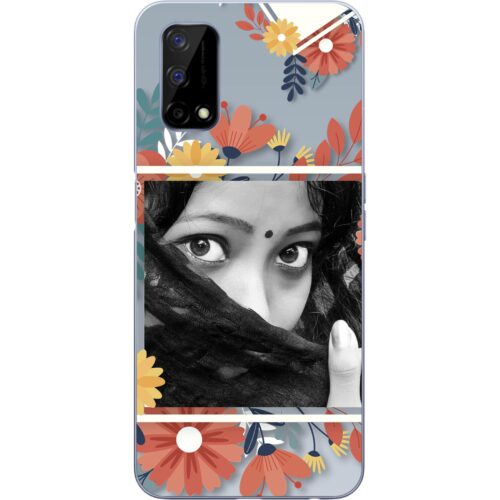 Flower Frame Photo Case for Realme Narzo 30 Pro 5G