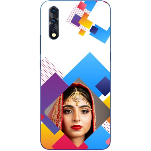 Abstract Rectangle Photo Case for Vivo Z1x