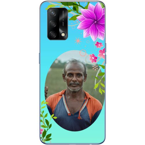 Rustic Flower Custom Photo case for Oppo F19