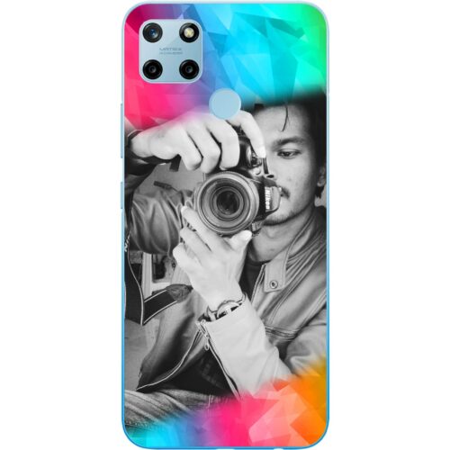 Color Polygons Custom Photo Case for Realme C25Y