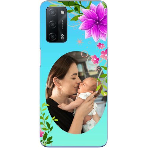 Rustic Flower Custom Photo case for Oppo A53S