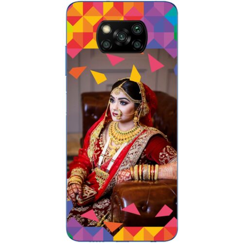 #4 TOP BOTTOM Abstract Design Photo case for Poco X3