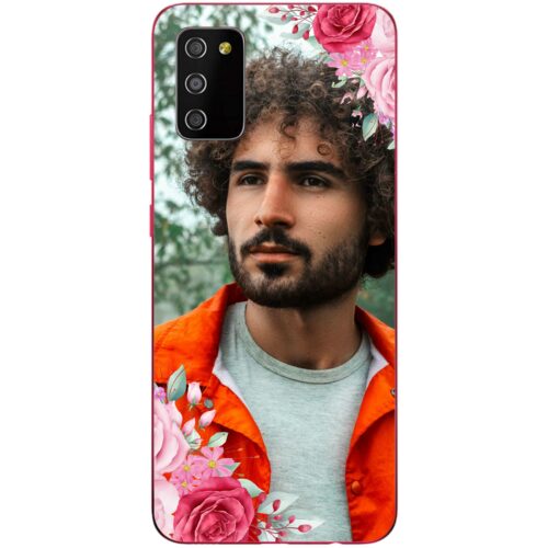 #2 Flowers Custom Photo case for Samsung M02s