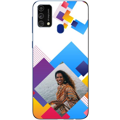 Abstract Rectangle Photo Case for Samsung F41