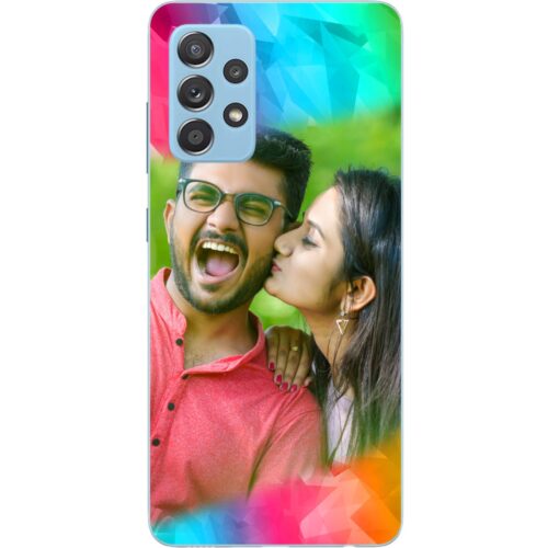 Color Polygons Custom Photo Case for Samsung A72