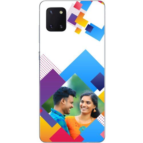 Abstract Rectangle Photo Case for Samsung Note 10 Lite
