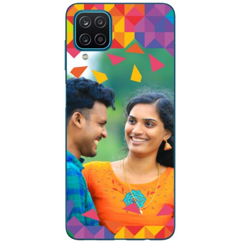 #4 TOP BOTTOM Abstract Design Photo case for Samsung A12