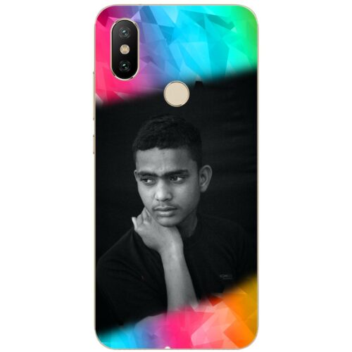 Color Polygons Custom Photo Case for Mi A2