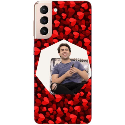 #8 Hexagon Custom Photo Case for Samsung S21