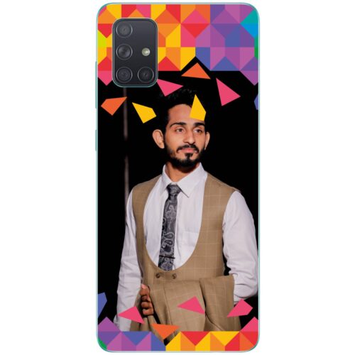 #4 TOP BOTTOM Abstract Design Photo case for Samsung A71
