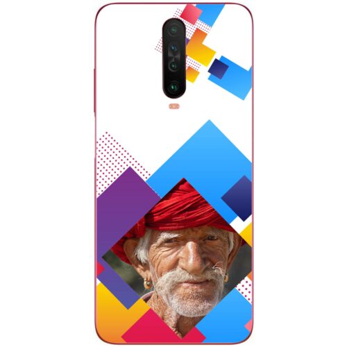 Abstract Rectangle Photo Case for Poco X2