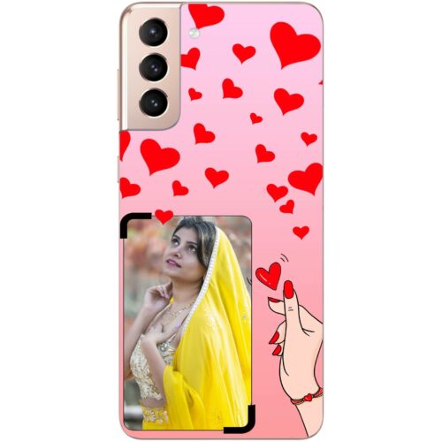 Snapping Fingers Custom Photo case for Samsung S21 Plus