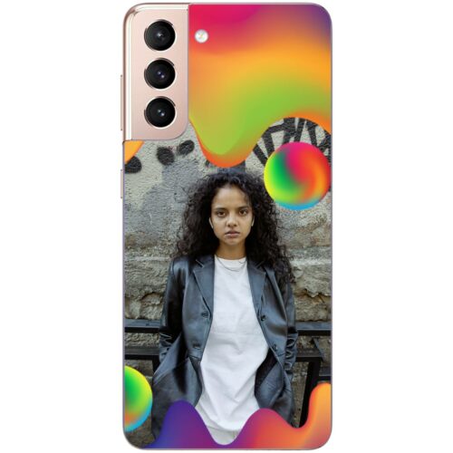 #5 Melt Custom Photo Case for Samsung S21