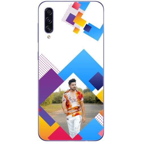 Abstract Rectangle Photo Case for Samsung A50s