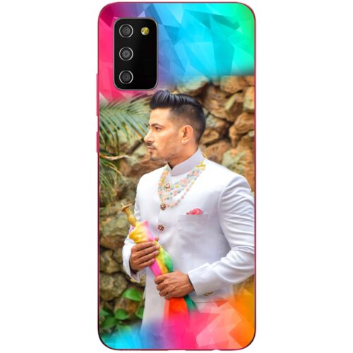 Color Polygons Custom Photo Case for Samsung M02s