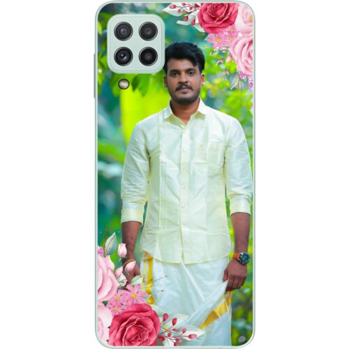 #2 Flowers Custom Photo case for Samsung A22
