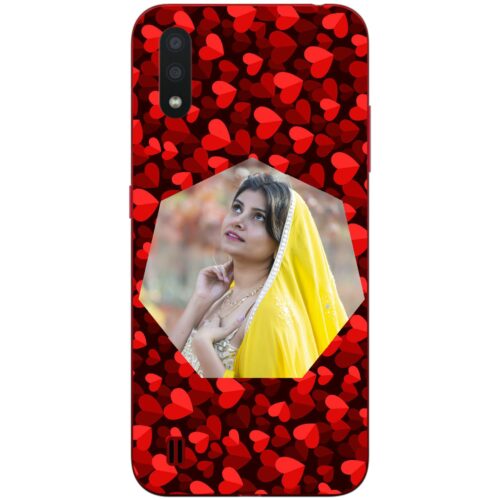 #8 Hexagon Custom Photo Case for Samsung M01