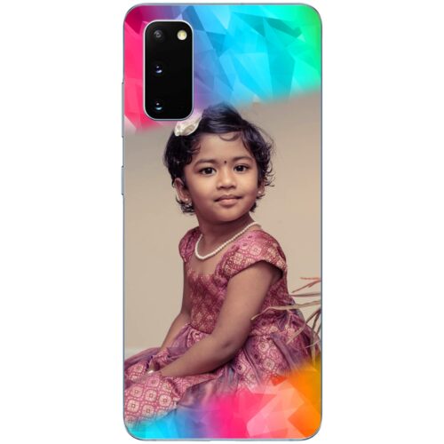 Color Polygons Custom Photo Case for Samsung S20