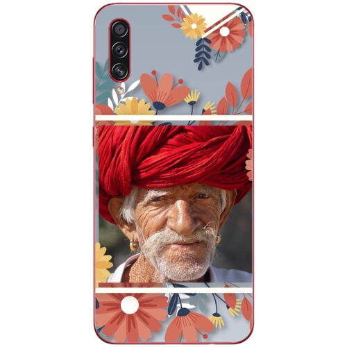 Flower Frame Photo Case for Samsung A70s