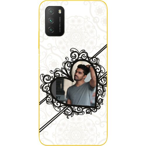 Love Frame Custom Photo Case for Poco M3