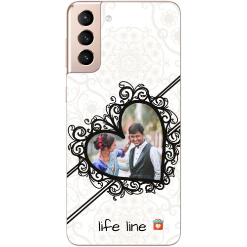 Love Frame Custom Photo Case for Samsung S21 Plus