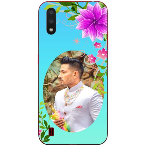 Rustic Flower Custom Photo case for Samsung M01