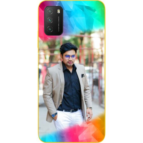 Color Polygons Custom Photo Case for Poco M3