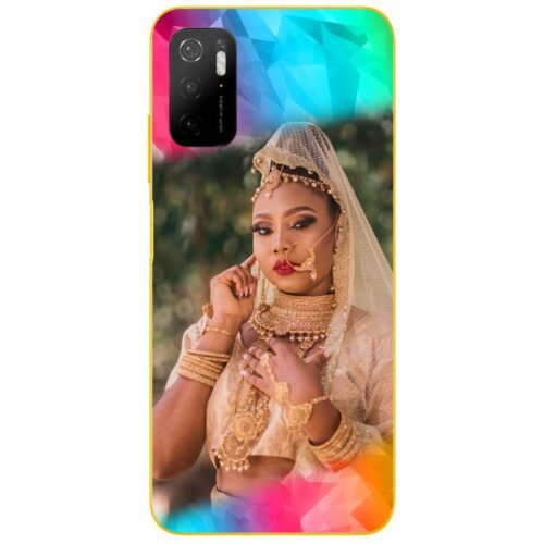 Color Polygons Custom Photo Case for Poco M3 Pro
