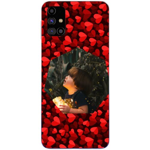 #8 Hexagon Custom Photo Case for Samsung M31s