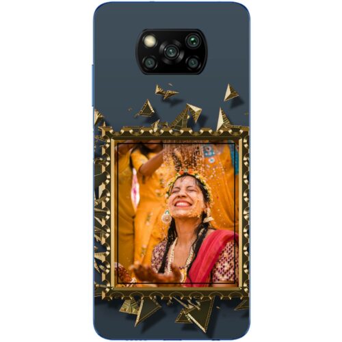 Luxury Photo Frame case for Poco X3