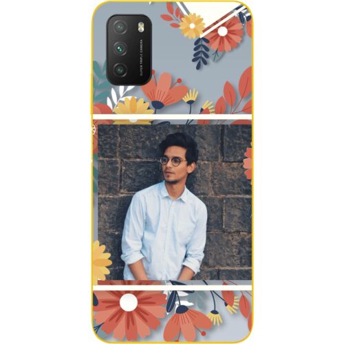 Flower Frame Photo Case for Poco M3