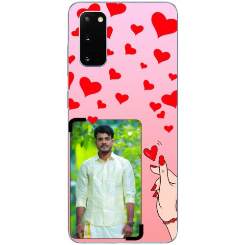 Snapping Fingers Custom Photo case for Samsung S20