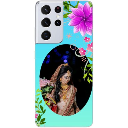Rustic Flower Custom Photo case for Samsung S21 Ultra