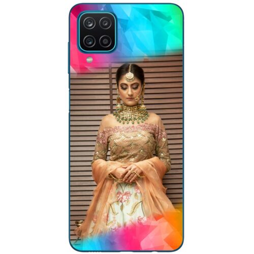 Color Polygons Custom Photo Case for Samsung A12