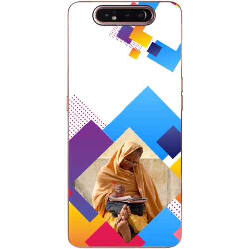 Abstract Rectangle Photo Case for Samsung A80