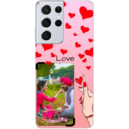 Snapping Fingers Custom Photo case for Samsung S21 Ultra