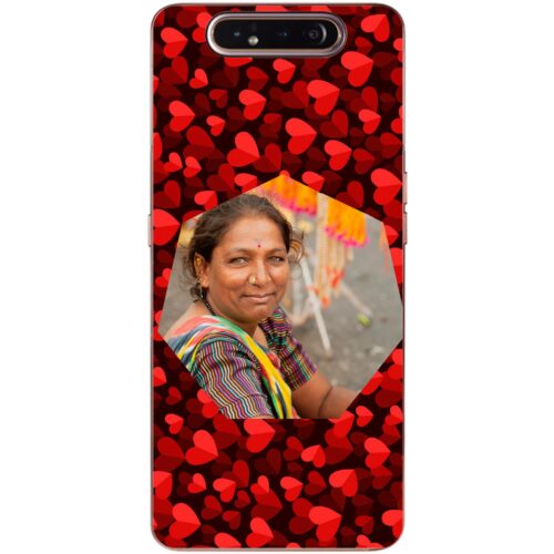 #8 Hexagon Custom Photo Case for Samsung A80
