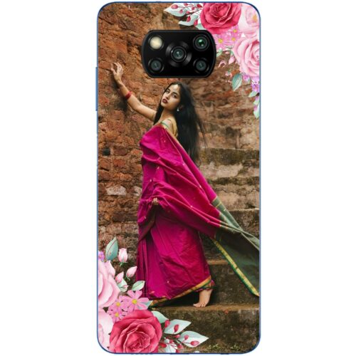 #2 Flowers Custom Photo case for Poco X3