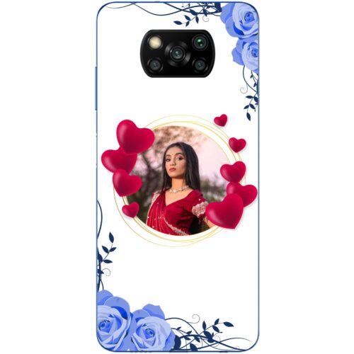 Loved ones face photo case for Poco X3