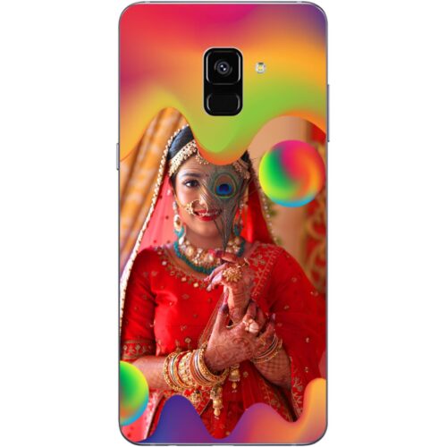 #5 Melt Custom Photo Case for Samsung A8 Plus
