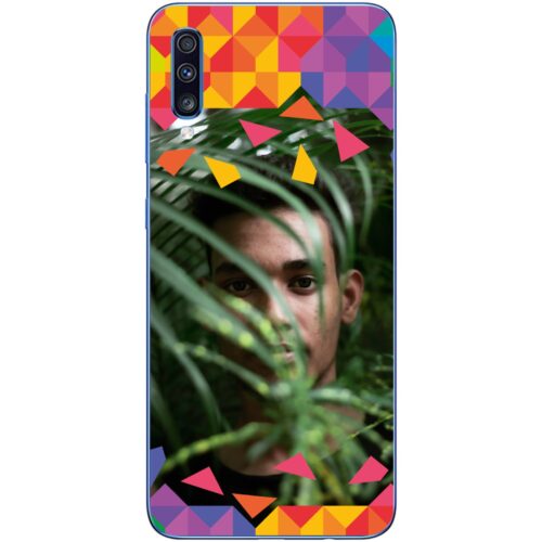 #4 TOP BOTTOM Abstract Design Photo case for Samsung A70