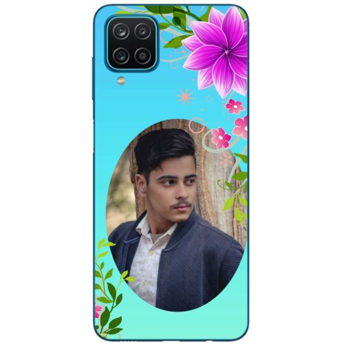 Rustic Flower Custom Photo case for Samsung A12