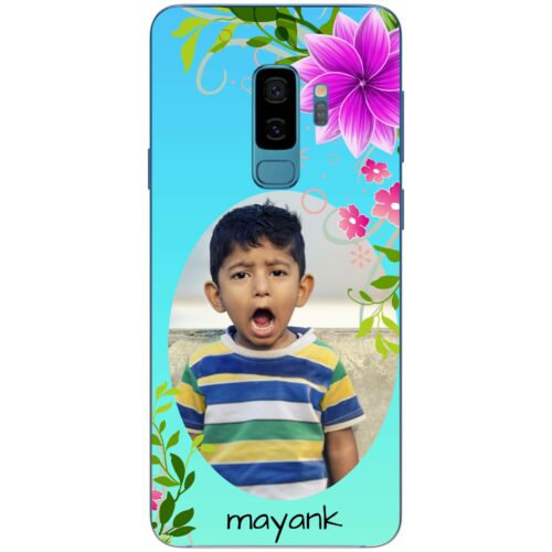 Rustic Flower Custom Photo case for Samsung S9 Plus