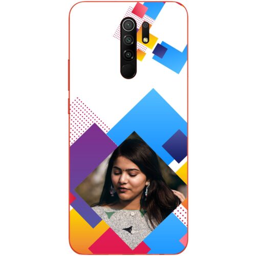 Abstract Rectangle Photo Case for Poco M2