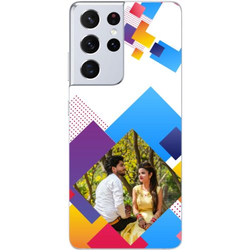 Abstract Rectangle Photo Case for Samsung S21 Ultra
