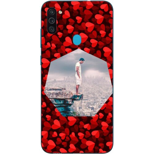 #8 Hexagon Custom Photo Case for Samsung M11