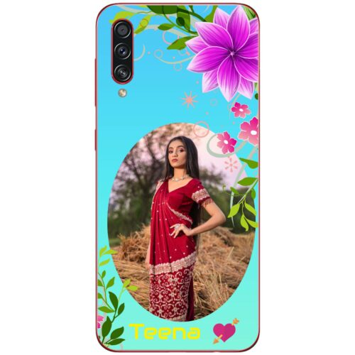 Rustic Flower Custom Photo case for Samsung A70s