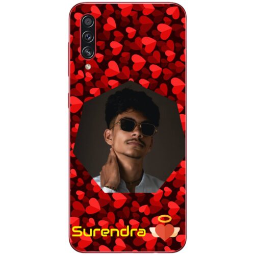 #8 Hexagon Custom Photo Case for Samsung A70s