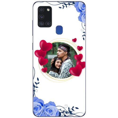 Loved ones face photo case for Samsung A21s