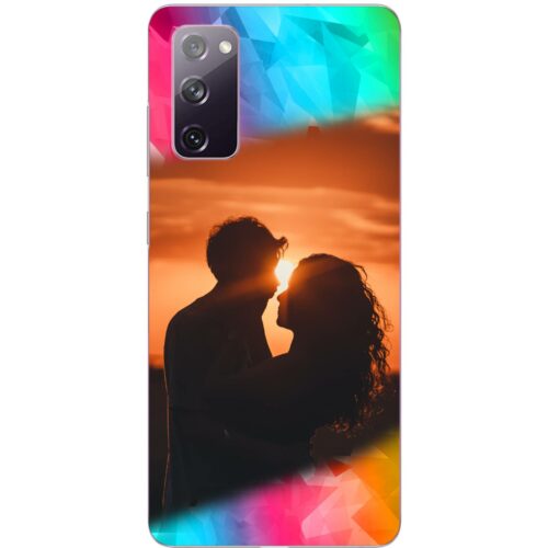 Color Polygons Custom Photo Case for Samsung S20 FE